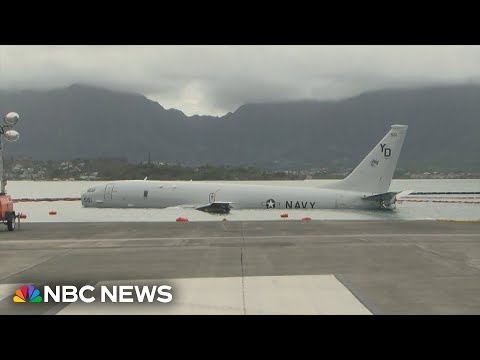 Recovery of downed Navy plane continues