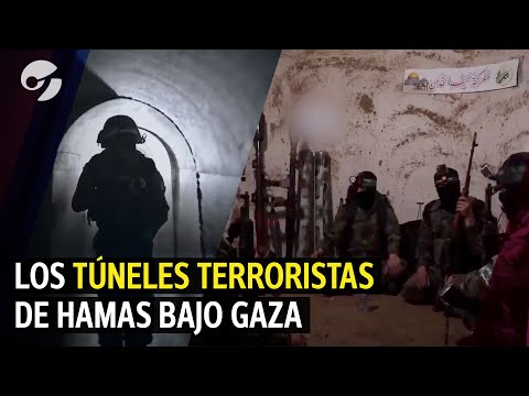 GUERRA ISRAEL - HAMAS | AS&Iacute; SON LOS T&Uacute;NELES QUE USAN LOS TERRORISTAS EN GAZA