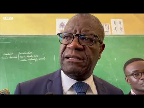 Elections 2023 en RDC : la r&eacute;action du candidat Dr Denis Mukwege apr&egrave;s son vote