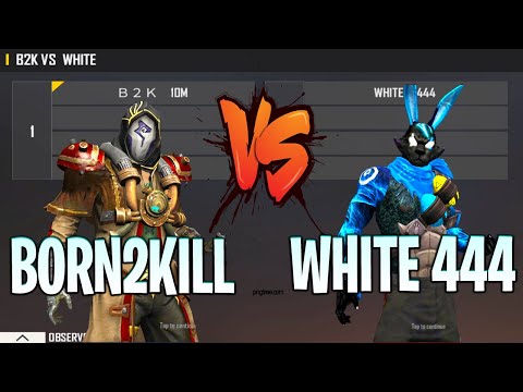 BORN2KILL VS WHITE 444 | B2K VS WHITE 444 USE SCRIPT ? | ONE OF THE BEST ROOM IN THE WORLD