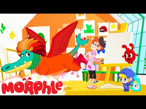 Monster Painting - Mila and Morphle | Painting | Colors | Kids Cartoons