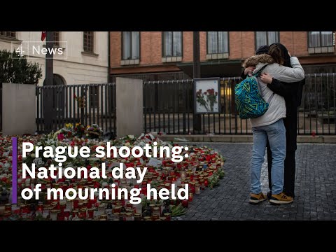 Prague holds national day of mourning after mass shooting