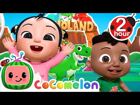 I Want to be a Dinosaur! 🦖 | Singalong with Cody! CoComelon Kids Songs