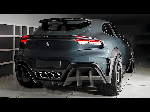 2024 Ferrari Purosangue V12 6.5L 715HP - The King of SUV - Exterior and Interior [4K]