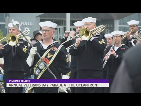 Virginia Beach Oceanfront holds Veterans Day parade