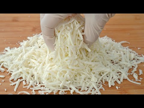 (Only 2 Ingredients) Homemade Fresh Mozzarella Cheese Recipe, Without Rennet