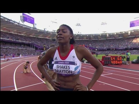 400m Hurdles - Women's Full Heats - London 2012 Olympics