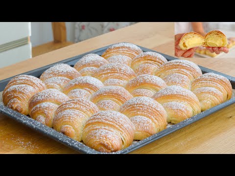 BETTER THAN CROISSANTS - BRIOCHE PASTRY WITH VANILLA FILLING