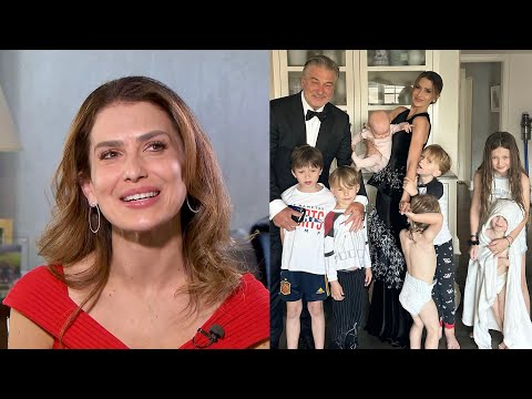 Hilaria Baldwin on Juggling 7 Kids &amp; Alec Becoming a GRANDPA (Exclusive)