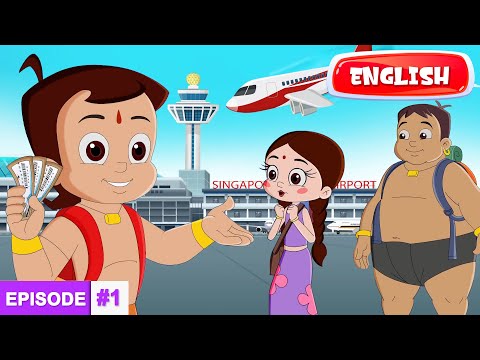 Chhota Bheem's Adventures in Singapore - The Journey Begins | Full Episode #1 in English