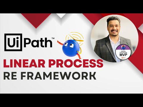 2023 | How to use UiPath RE Framework for linear process | Step by Step |  Mukesh Kala UiPath