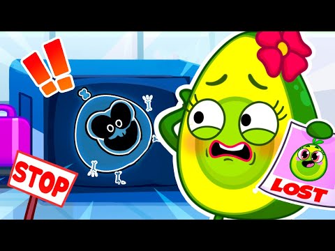 Airplane Safety Rules Song ✈️ | Kids Safety Song ☀️ Cartoon Nursery Rhymes and Kids Videos