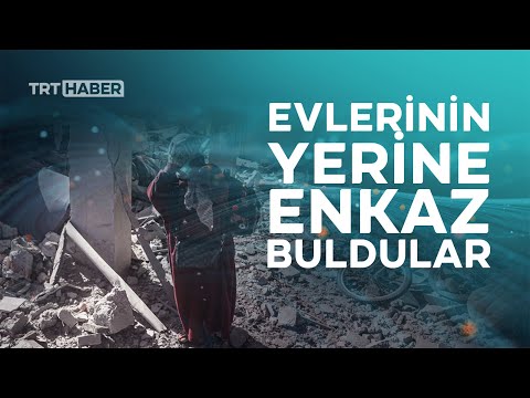 Ateşkesle evlerine d&amp;ouml;nen Filistinlileri enkazlar karşılıyor