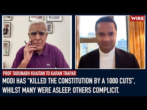 Modi Has &amp;ldquo;Killed the Constitution By a 1000 Cuts&amp;rdquo;, Whilst Many Were Asleep, Others Complicit