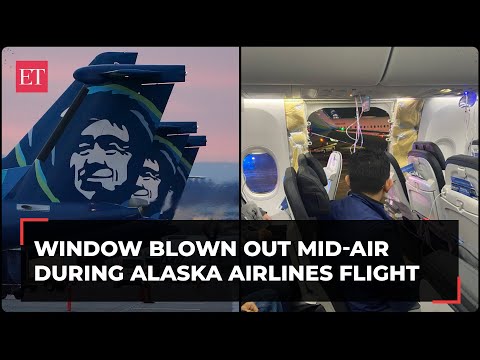 Window and fuselage blown out mid-air during Alaska Airlines Flight, forcing emergency landing