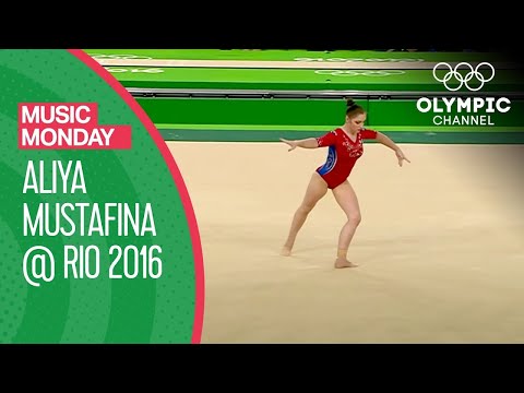 Aliya Mustafina's Floor Routine to &quot;Moscow Nights&quot; at Rio 2016 | Music Monday