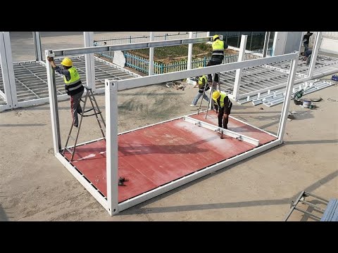 How to Build Prefabricated Detachable Container House / Porta Cabin? (2021)