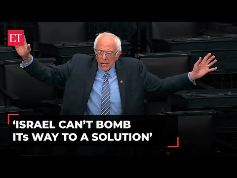 Israel must lay out political strategy; it can&rsquo;t bomb its way to a solution: Bernie Sanders