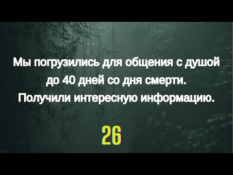 Разговор с куратором о другом мире. Слияние двух миров.