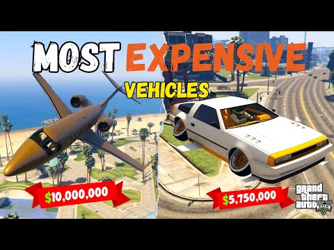 Top 5 Most EXPENSIVE Vehicles in GTA5