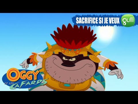 Sacrifice si je veux ! - Oggy et les Cafards Saison 5 c'est sur Gulli ! #37