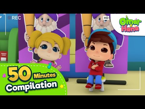 Omar &amp;amp; Hana English 50 Minutes Compilation - Islamic Series for Kids