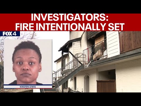 Woman arrested for Fort Worth Christmas Eve apartment fire that killed 2