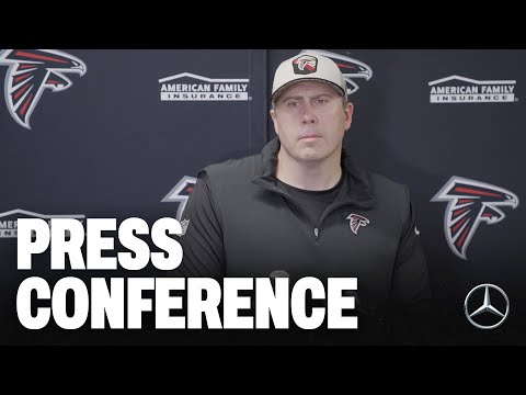 Arthur Smith &amp; Desmond Ridder postgame press conference | Atlanta Falcons vs. New Orleans Saints