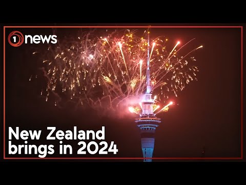 Kiwis welcome in 2024 with festivities across the country