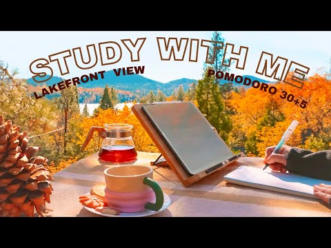 3-HOUR STUDY PLAYLIST 🍁 Relaxing Lofi Music / Stay Motivated/ STUDY WITH ME POMODORO TIMER