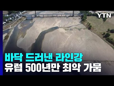 [더뉴스] 유럽, 500년만 최악의 가뭄...가스비 등 공과금 폭등 / YTN