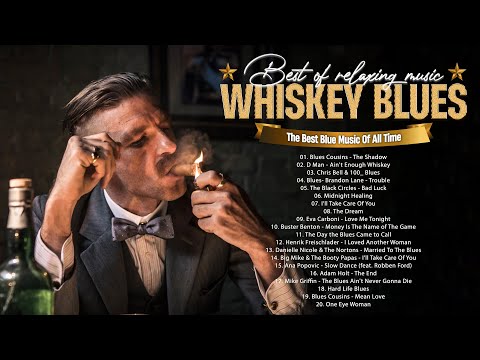 Relaxing Whiskey Blues Music | Best Of Slow Blues /Rock Ballads | Fantastic Electric Guitar Blues