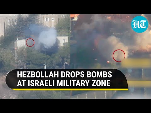 Hezbollah Bombards Israeli Military Zone; Fumes Over No Pause In Gaza 'Assault' | Watch