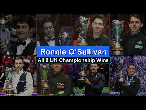 Ronnie O'Sullivan All 8 UK Championship Wins (1993 - 2023)