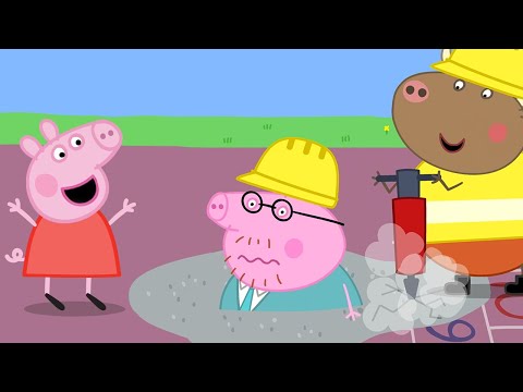 Peppa Pig - Oh no, Daddy Pig Is Stuck!  - Full Episode 7x10