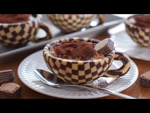 The world's one and only Chocolate Cookie cup / Christmas Dessert / 5minutes Coffee mousse / Dalgona
