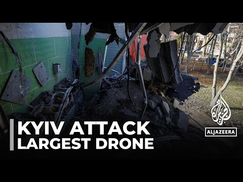 Largest drone attack' since Ukraine war began