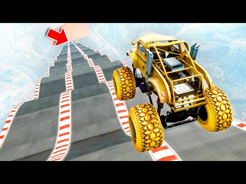 Crazy GTA 5 MEGA RAMP Gameplay - Supercars, Bike &amp; Off-road Vehicles | GTA Gameplay for TikTok