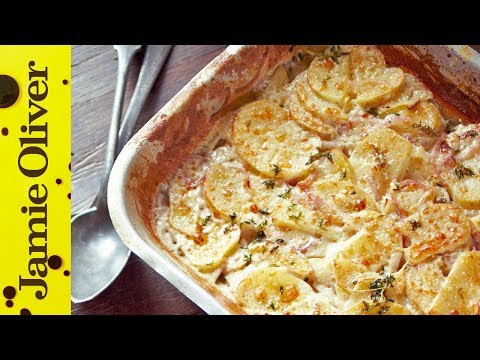 Jamie's Quick Potato Dauphinoise