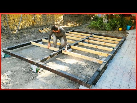 Building Amazing DIY Wood Cabin Step by Step | Tiny Home | 