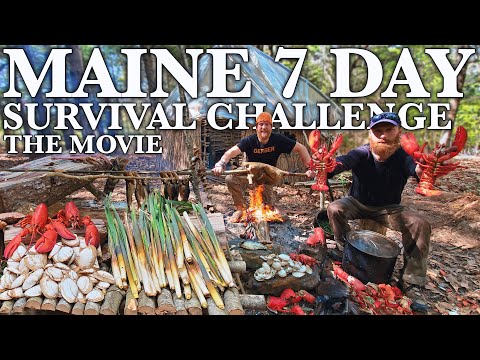 7 Day Catch &amp; Cook Survival Challenge - Maine, The Movie