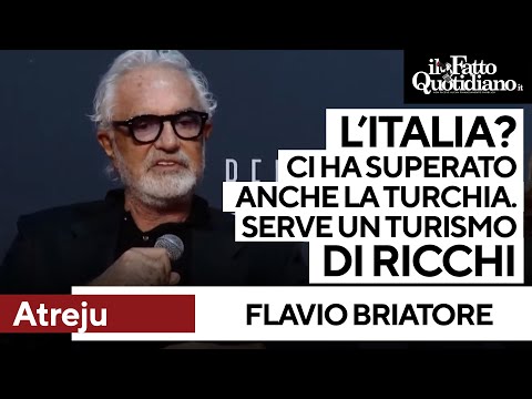 Il senso di Briatore per il turismo, l'intervento ad Atreju: &quot;Ormai ci ha superato anche la Turchia&quot;