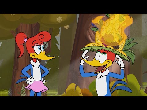 Woody impresses Winnie! | Woody Woodpecker