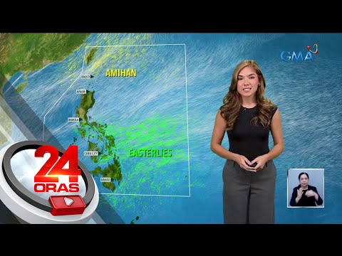 Hanging Amihan at easterlies, magpapa-ulan sa unang araw ng Disyembre - Weather update... | 24 Oras