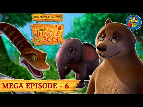 The Jungle Book Cartoon Show Mega Episode 6 | Latest Cartoon Series