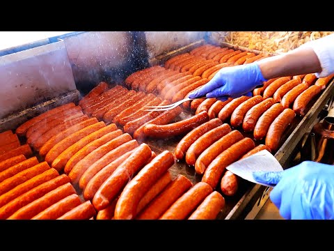 American Street Food - The BEST HOT DOGS in Chicago! Jim&rsquo;s Original Sausages, Burgers, Pork Chops