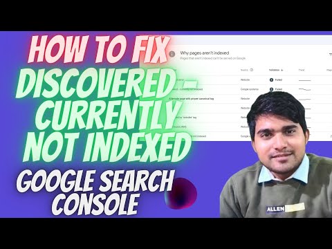 Discovered - Currently Not Indexed | How to Fix discovered currently not indexed in Google Console