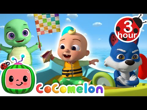 Balloon Boat Race + More | Cocomelon - Nursery Rhymes | Fun Cartoons For Kids | Moonbug Kids