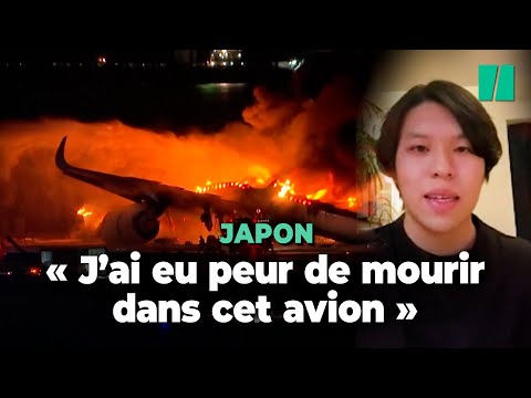 &laquo; C&rsquo;est un miracle &raquo; : Les passagers &agrave; l&rsquo;int&eacute;rieur de l&rsquo;avion qui a pris feu &agrave; Tokyo t&eacute;moignent