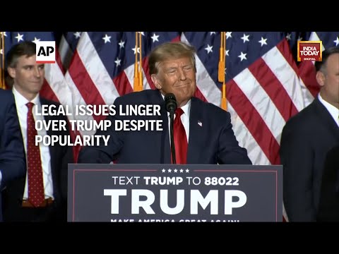 U.S. News: Legal Issues Linger Over Trump Despite Popularity